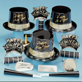 Golden Fantasy New Years Party Kit for 50